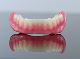 TrueDent-D pink lower jaw 3D printed dentures