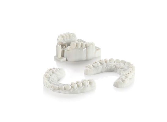 3D Printed Dentures using Statasys VeroDent DEN847 PureWhite